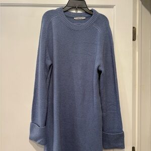 Abercrombie & Fitch Blue Long Sleeve Dress